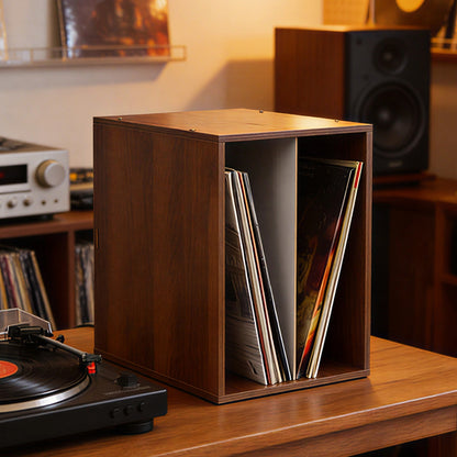 Vinyl Record Storage Box Stackable