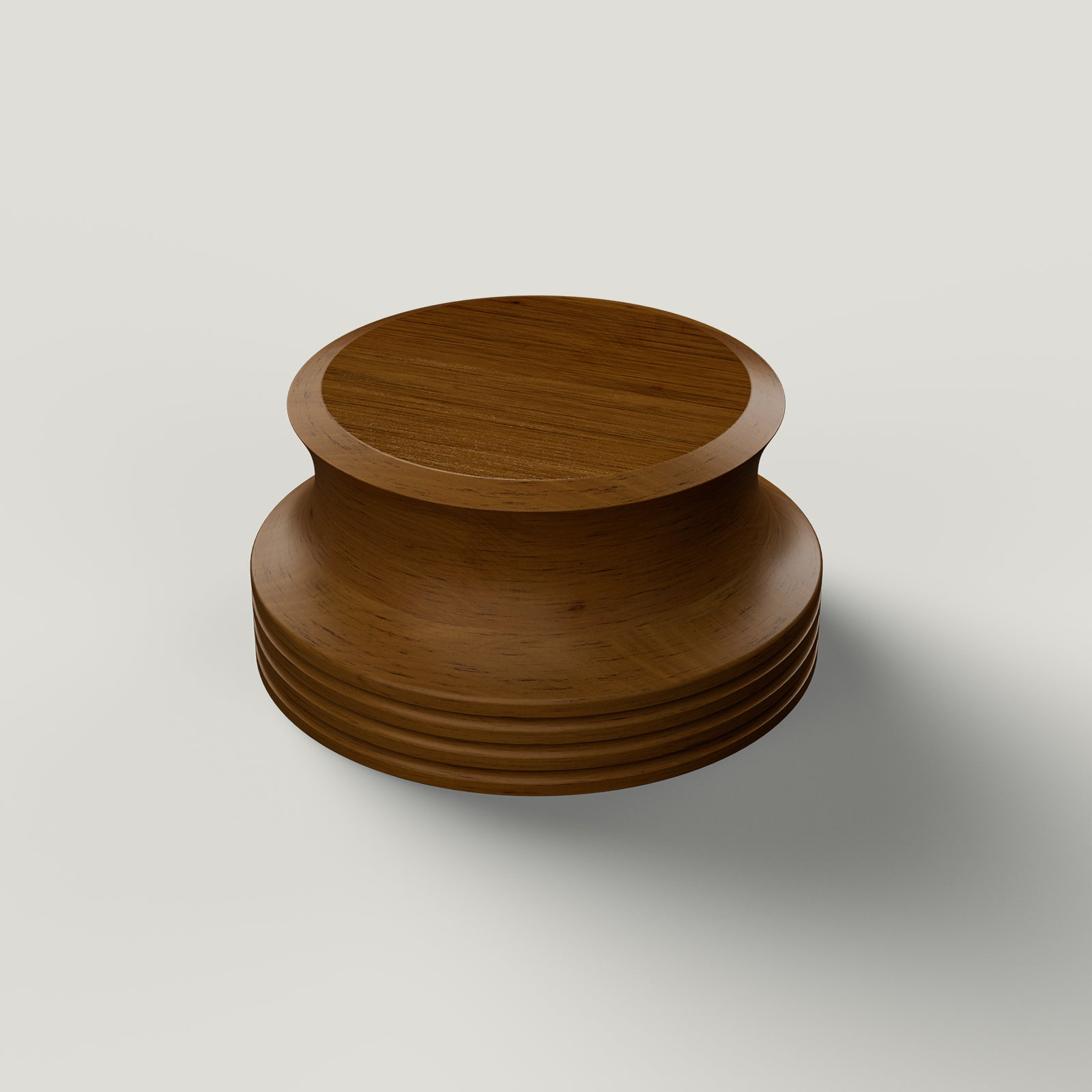 Wooden Record Weight Stabilizer.