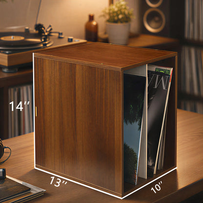 Vinyl Record Storage Box Stackable