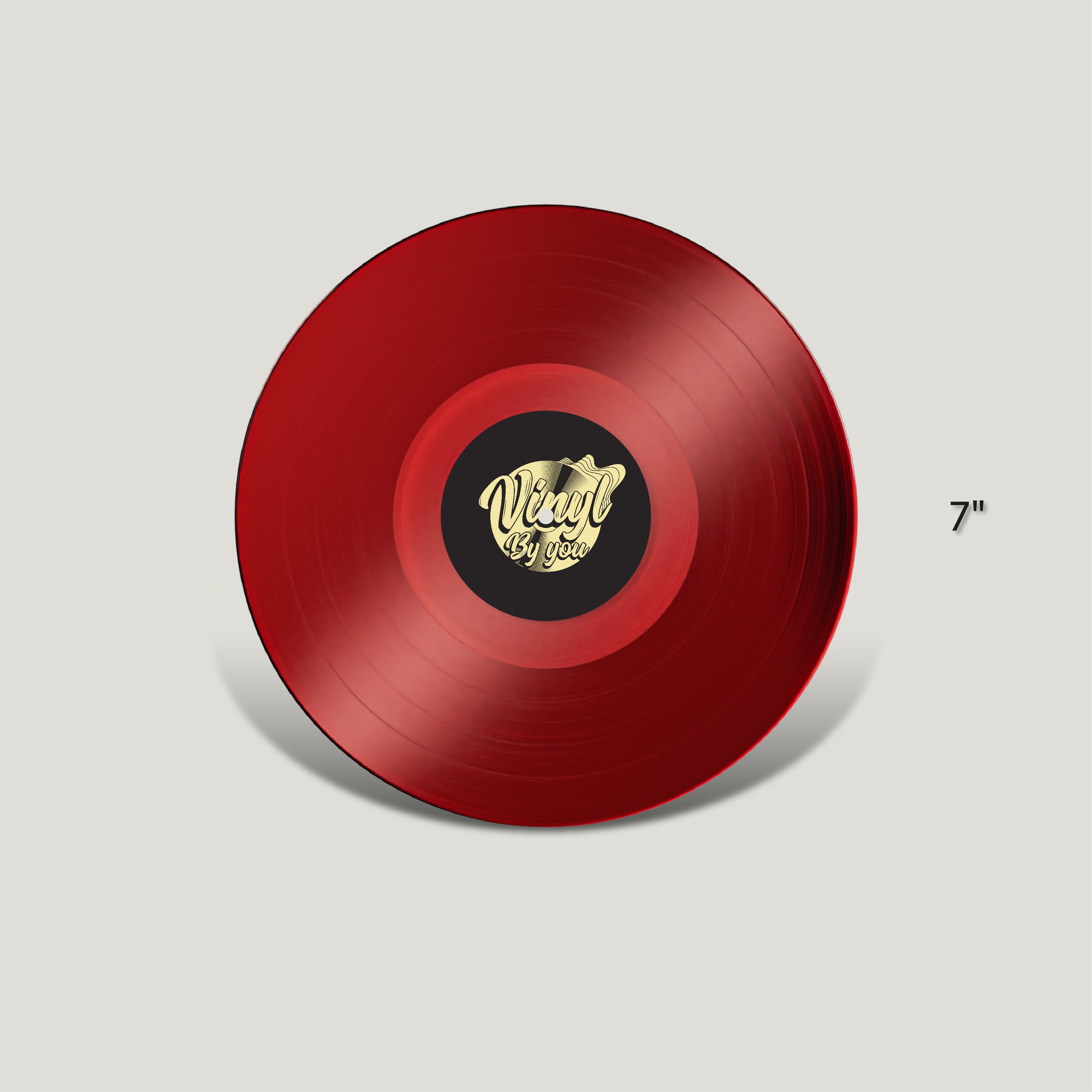 Custom 7” Vinyl Record 14 Mins of Songs